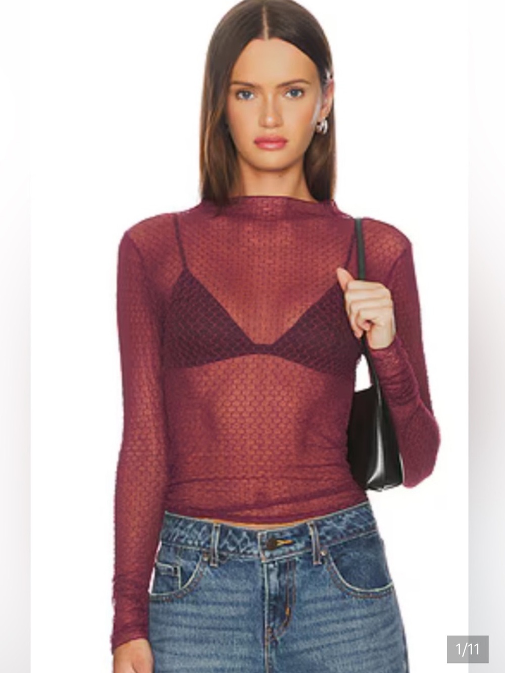Free People Minding My Own Business  Top NWOT